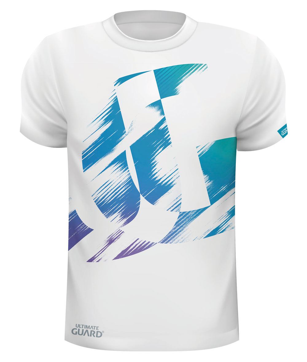 Ultimate Guard T-Shirt UG Distressed White