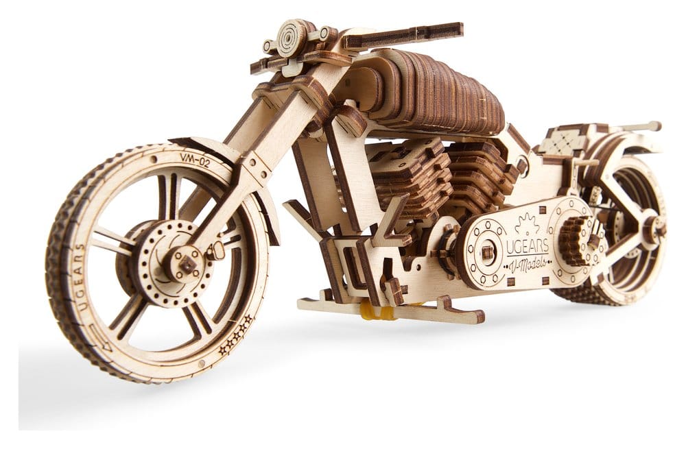PRE ORDINE - Ugears 3D Wooden Puzzle Bike VM-02