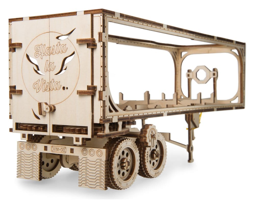 PRE ORDINE - Ugears 3D Wooden Puzzle Trailer for Heavy Boy Truck VM-03