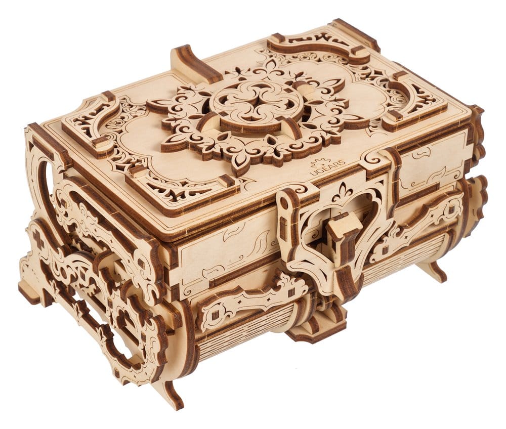 PRE ORDINE - Ugears 3D Wooden Puzzle Antique Box