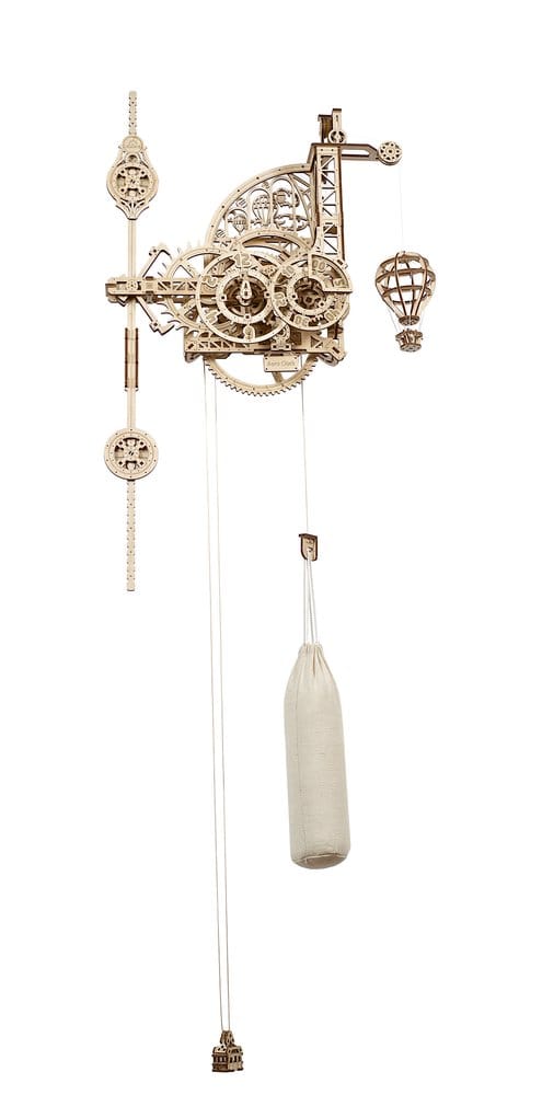 PRE ORDINE - Ugears 3D Wooden Puzzle Aero Clock