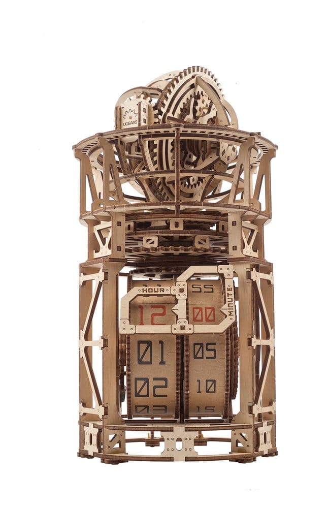 PRE ORDINE - Ugears 3D Wooden Puzzle Sky Watcher Tourbillon Table Clock