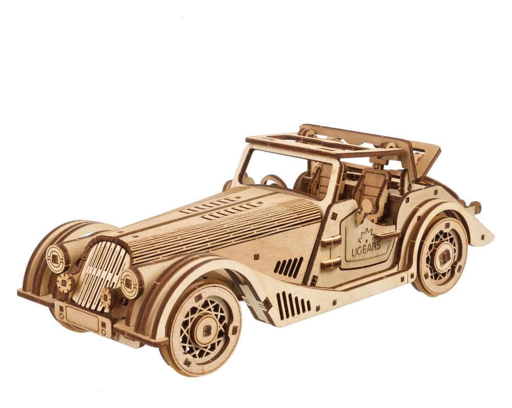 PRE ORDINE - Ugears 3D Wooden Puzzle Sports Car Rapid Mouse