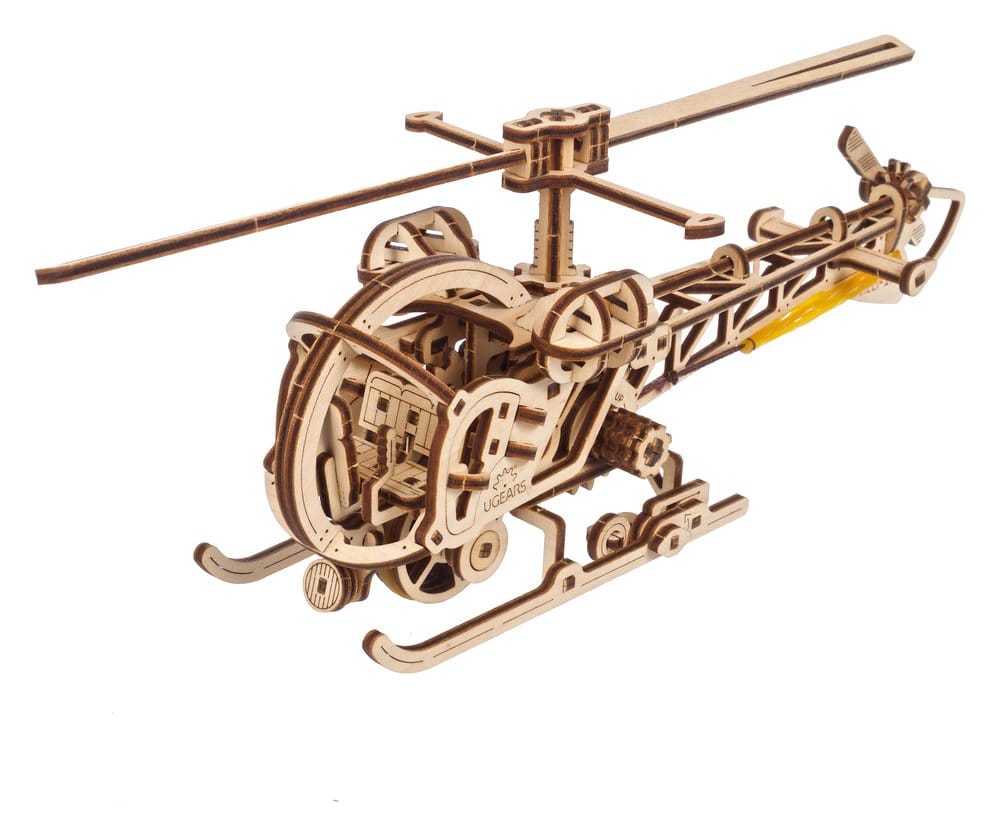 PRE ORDINE - Ugears 3D Wooden Puzzle Mini Helicopter