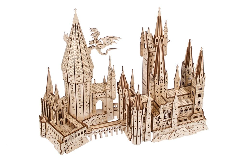 PRE ORDINE - Harry Potter 3D Wooden Puzzle Hogwarts Castle
