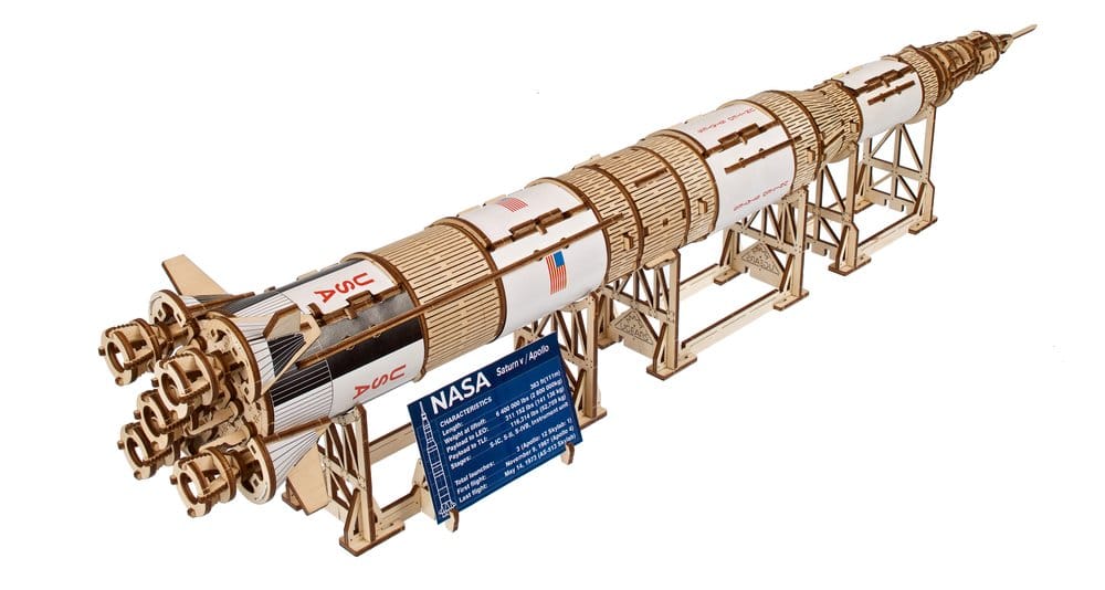 PRE ORDINE - NASA 3D Wooden Puzzle Saturn V
