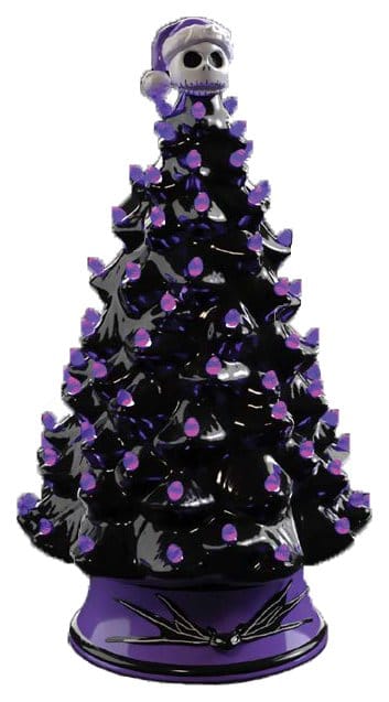 PRE ORDINE - The Nightmare Before Christmas Ceramic Christmas Tree with Lights Jack Skellington 30 cm