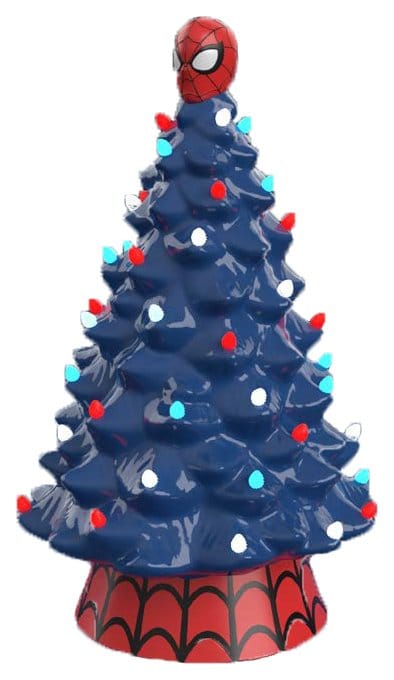 PRE ORDINE - Marvel Ceramic Christmas Tree with Lights Spider-Man 23 cm