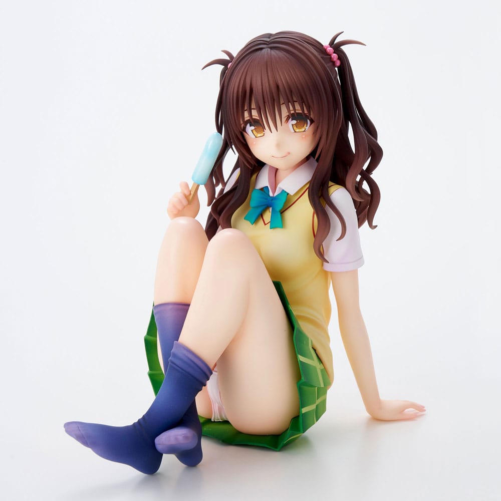 PRE ORDINE - To Love-Ru Darkness School Uniform Series PVC Figure Mikan Yuki - High School Student Ver. 15 cm