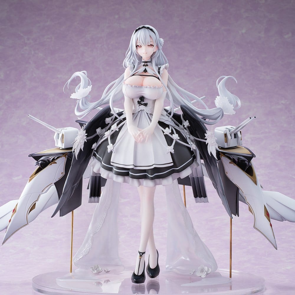 PRE ORDINE - Azur Lane PVC Figure 1/6 Shira Heavy Armament Ver. 26 cm