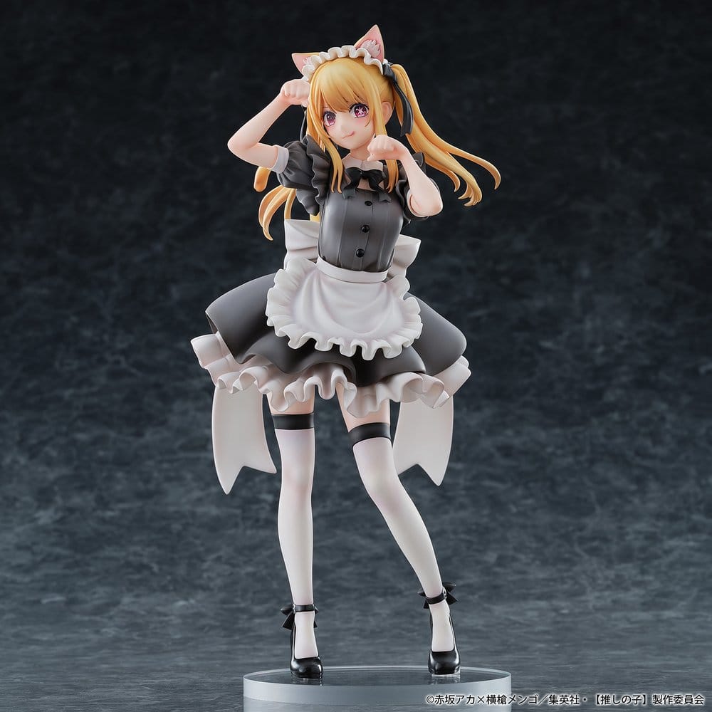PRE ORDINE - Oshi no Ko PVC Figure 1/6 Ruby (Cat Maid Ver.) Limited Edition 27 cm