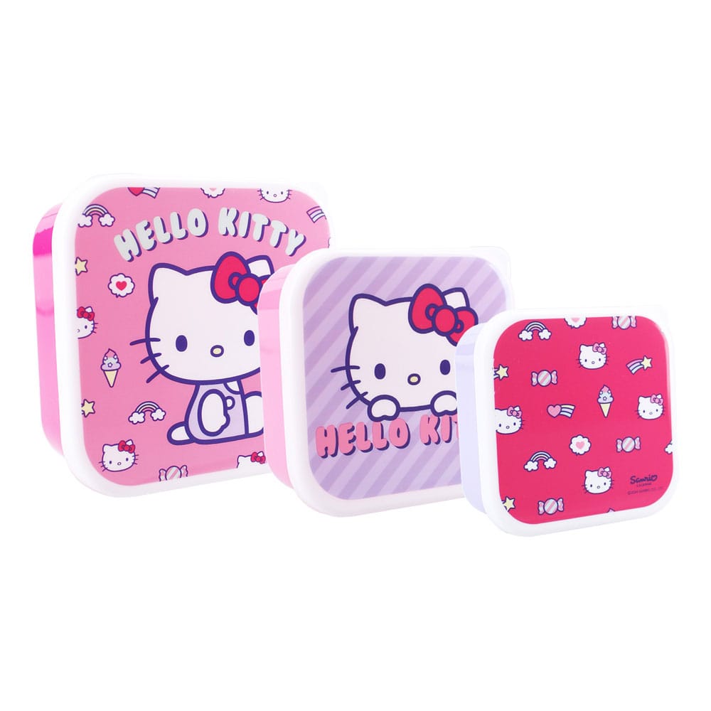 PRE ORDINE - Sanrio Snack Box Set Hello Kitty Fresh Bites