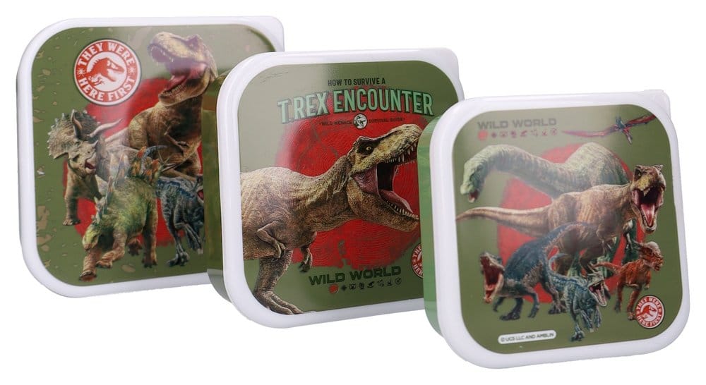 PRE ORDINE - Jurassic World Snackbox Set Fresh Bites 12 cm