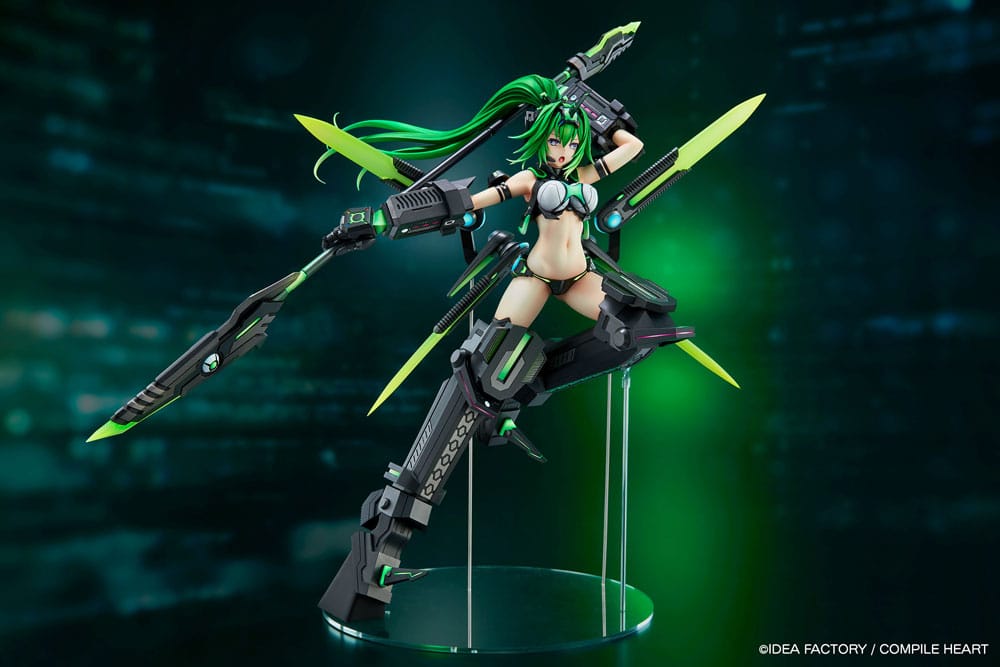 PRE ORDINE - New Dimension Game Neptunia VII PVC Statue 1/7 Next Green Limited Edition 38 cm