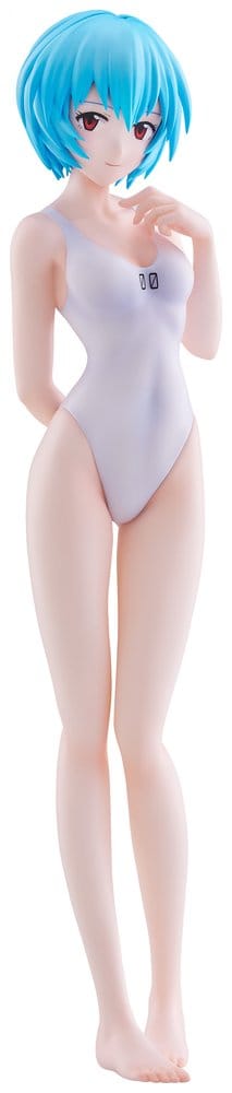 PRE ORDINE - Rebuild of Evangelion Pop Up Parade Beach Queens Rei Ayanami (One-Piece Style) L Size 22 cm