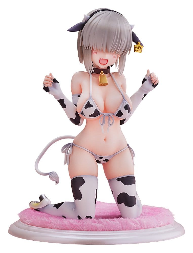 PRE ORDINE - Uzaki-chan Wants to Hang Out! 2nd Season PVC Figure 1/7 Yanagi Uzaki (Cow Bikini) (re-run) 15 cm