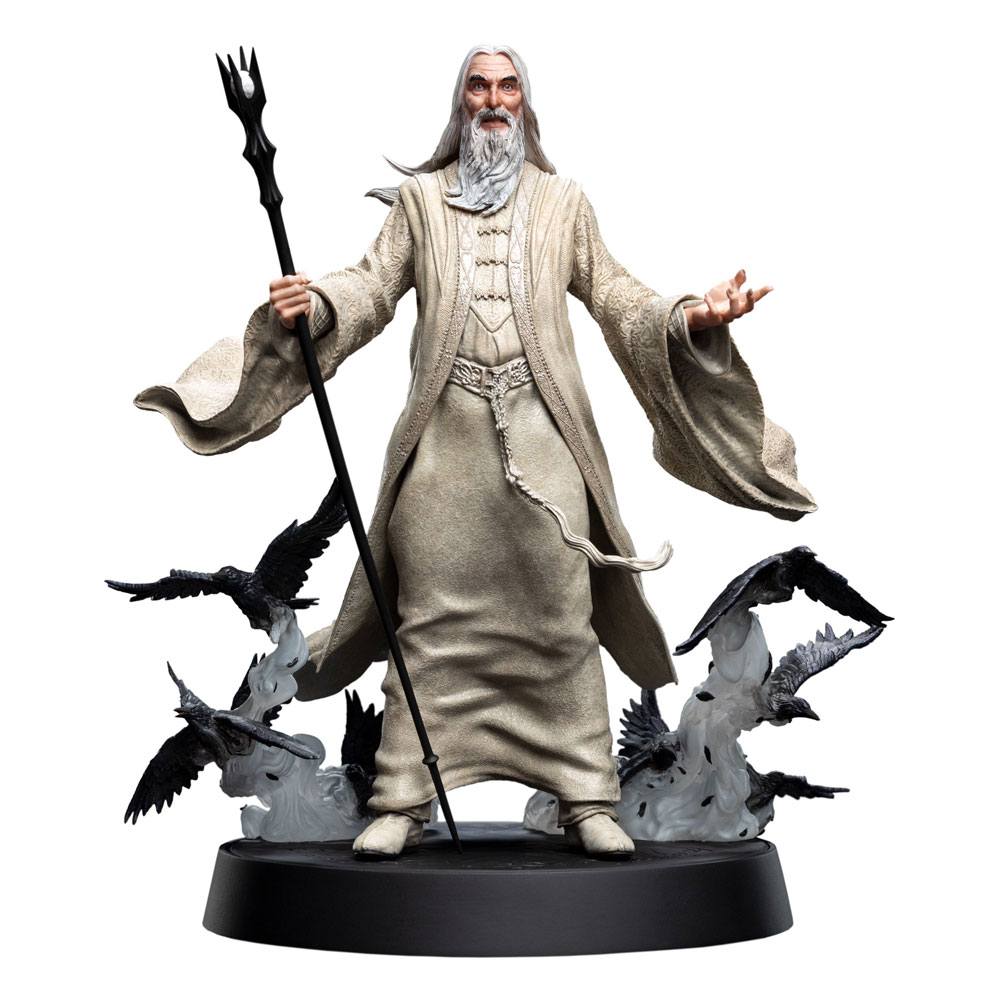 PRE ORDINE - The Lord of the Rings Figures of Fandom PVC Statue Saruman the White 26 cm