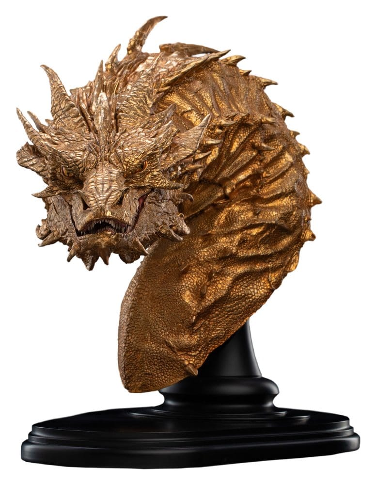 PRE ORDINE - The Hobbit Bust Smaug the Golden 36 cm