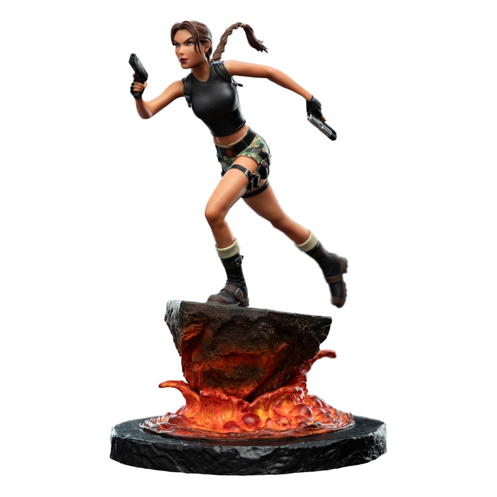 PRE ORDINE - Tomb Raider Mini Statue Lara Croft: The Sanctuary of Flame 18 cm