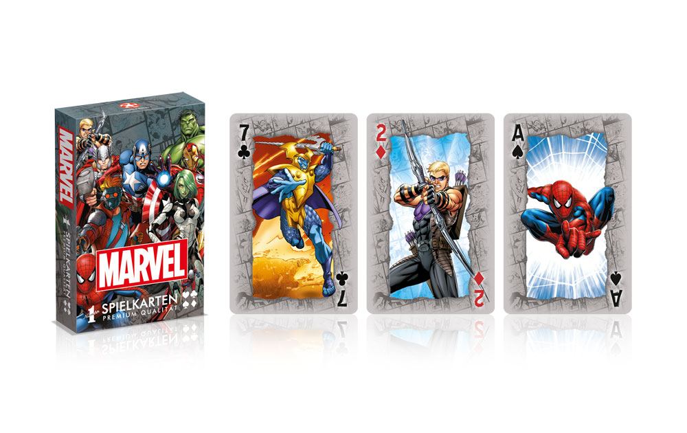 PRE ORDINE - Marvel Universe Number 1 Playing Cards