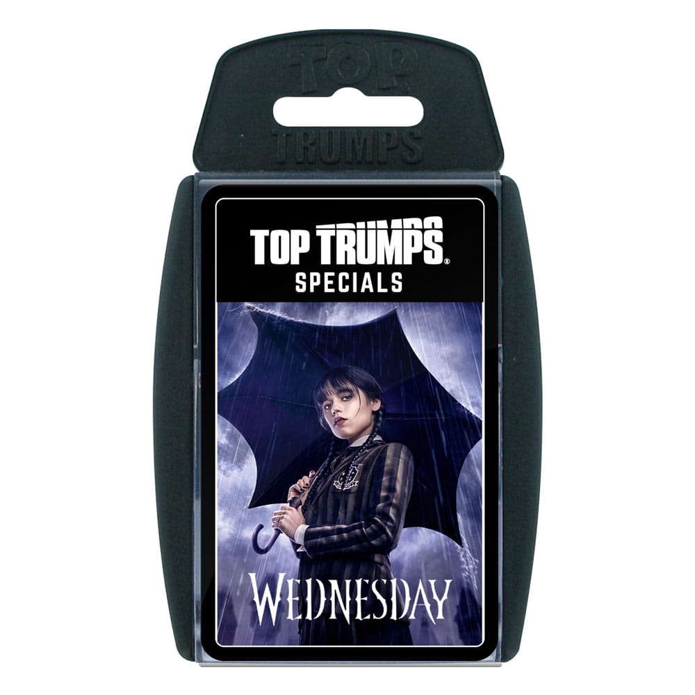 PRE ORDINE - Wednesday Card Game Top Trumps *German Version*