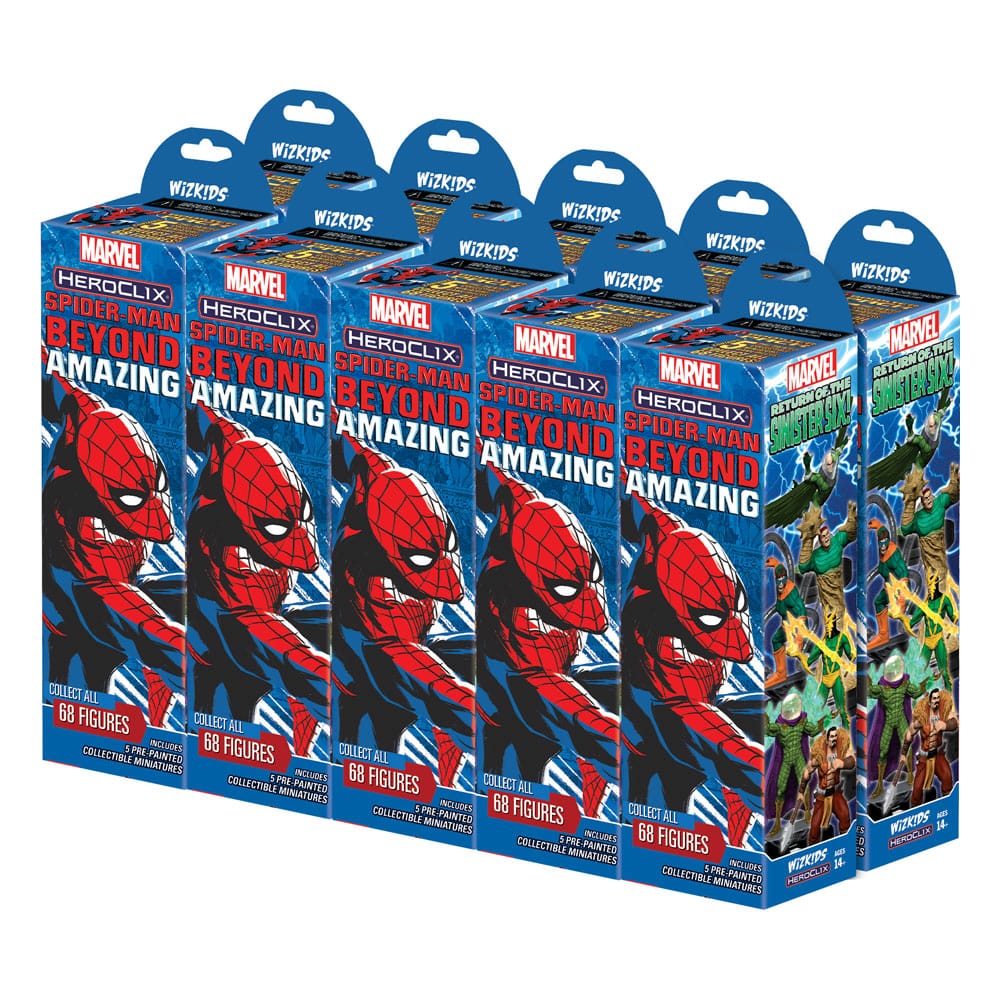PRE ORDINE - Marvel HeroClix: Spider-Man Beyond Amazing Booster Brick (10)
