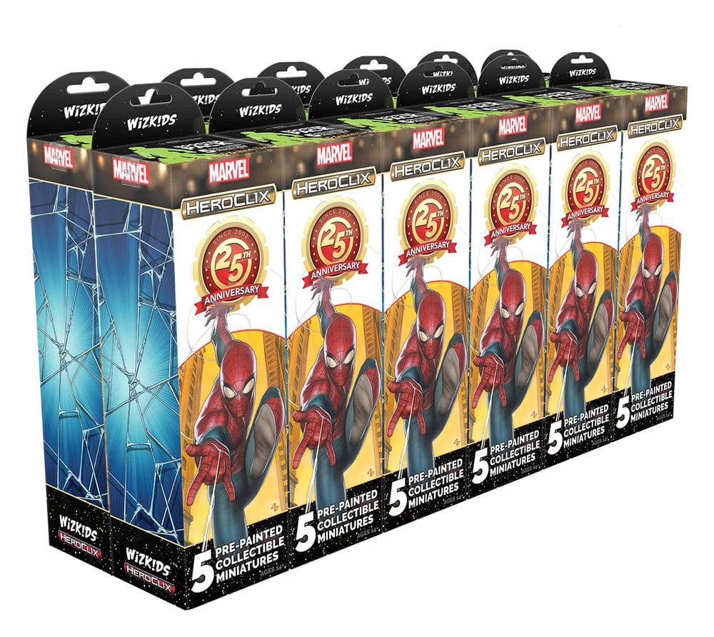 PRE ORDINE - Marvel HeroClix: 25th Anniversary Booster Brick (12)
