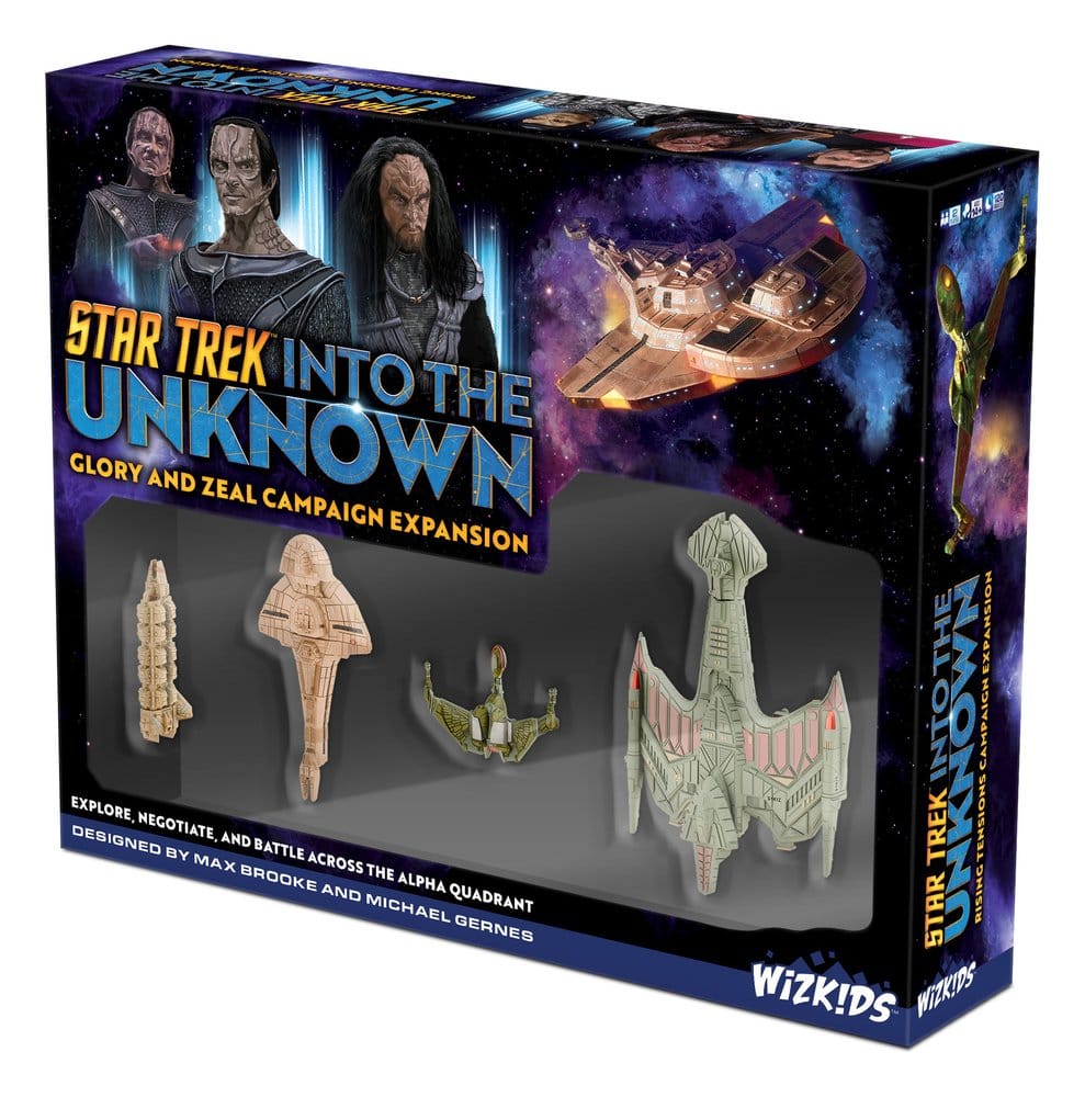 PRE ORDINE - Star Trek: Into the Unknown Miniatures Game Expansion Glory and Zeal *English Version*