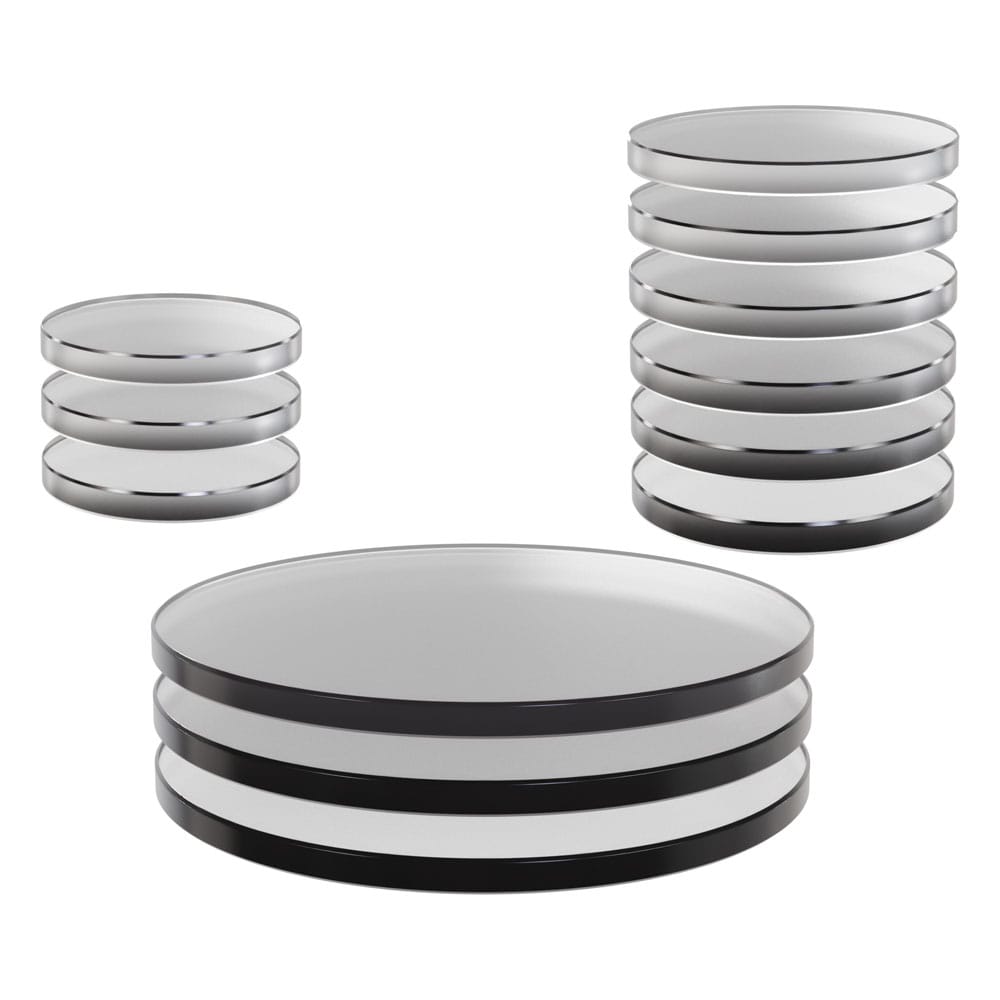 PRE ORDINE - WizKids Deep Cuts Clear Bases for Miniatures 12-Pack