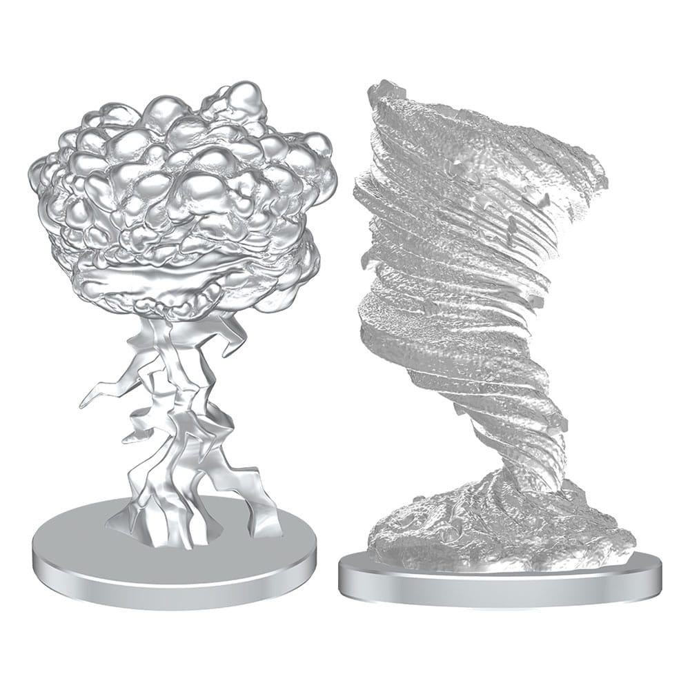 Pathfinder Deep Cuts Unpainted Miniatures Living Thunderclap & Living Whirlwind