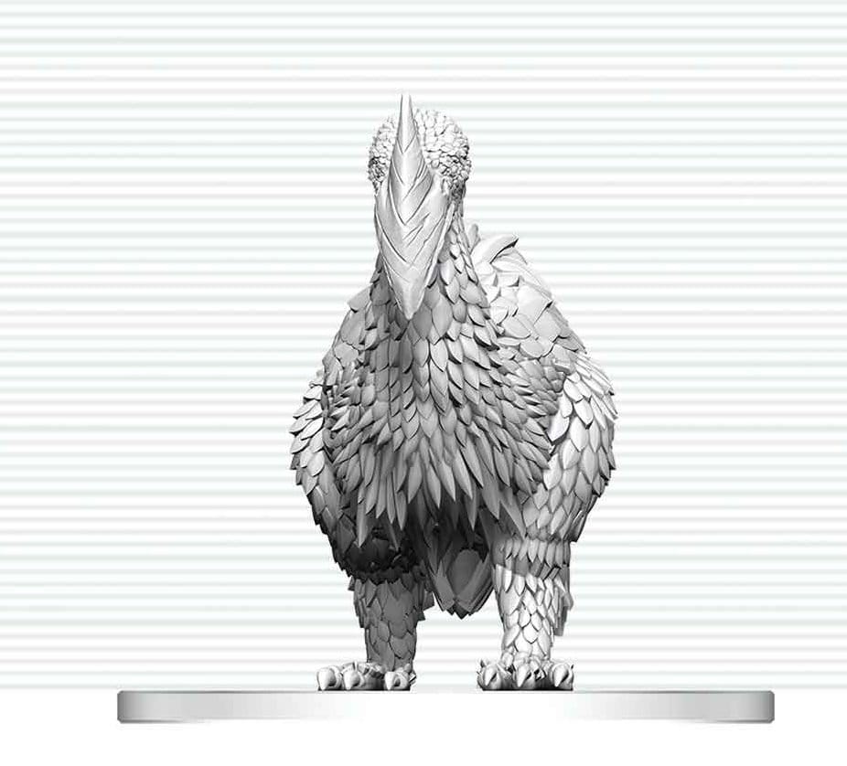 PRE ORDINE - D&D Nolzur's Marvelous Miniatures Mini Figure Axe Beak 4 cm