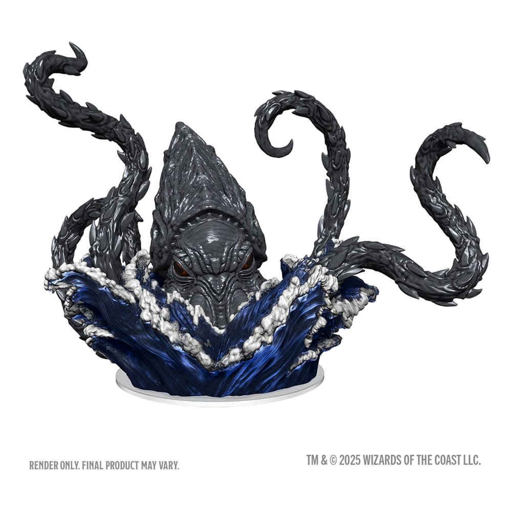 PRE ORDINE - D&D Icons of the Realms Boxed prepainted Miniatures Kraken 24 cm