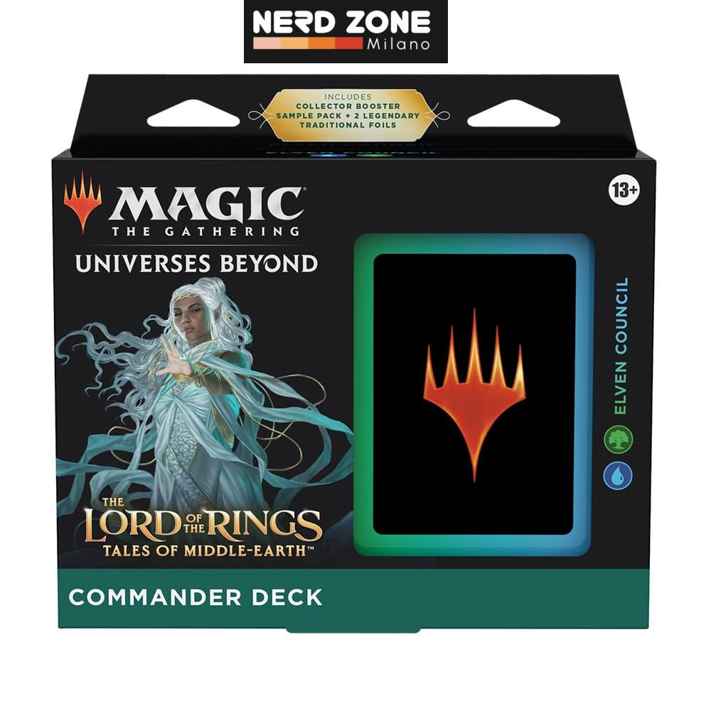 PRE ORDINE - WIZARD OF THE COAST - Magic the Gathering The Lord of the Rings: Tales of Middle-earth Commander Decks Display (4) english