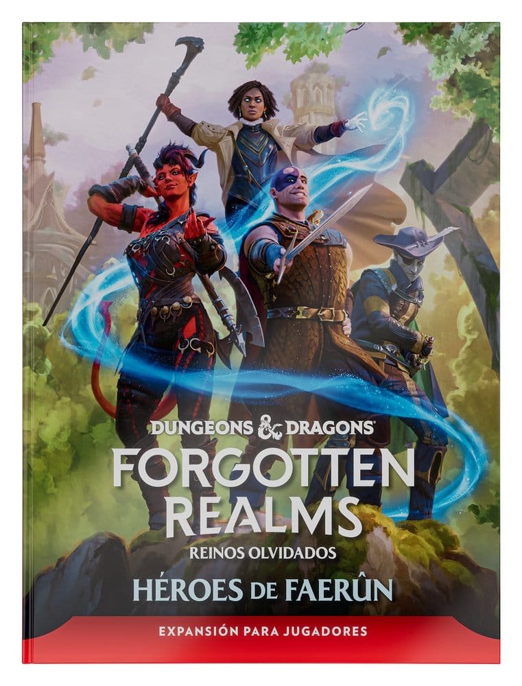 PRE ORDINE - Dungeons & Dragons RPG Forgotten Realms: Héroes de Faerun Player Expansion *Spanish Version*