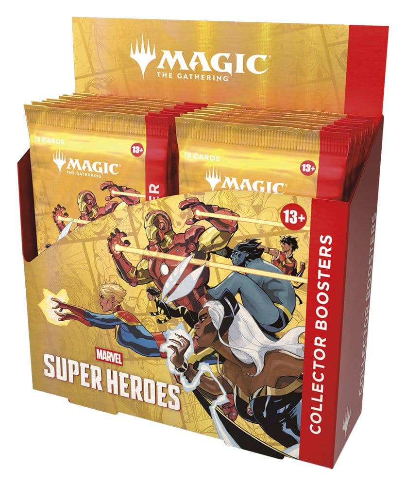 PRE ORDINE - Magic the Gathering Marvel Super Heroes Collector Booster Display (12) english