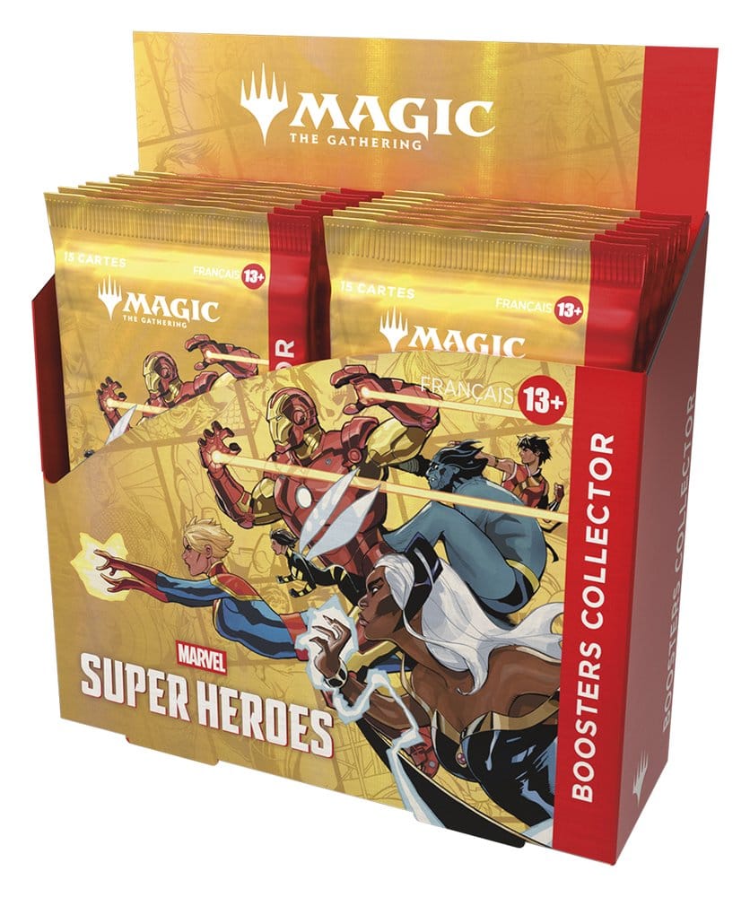 PRE ORDINE - Magic the Gathering Marvel Super Heroes Collector Booster Display (12) french
