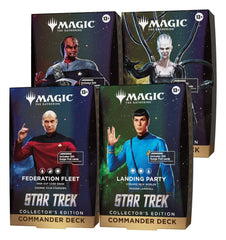 PRE ORDINE - Magic the Gathering Star Trek Collector's Edition Commander Decks Case (4) english