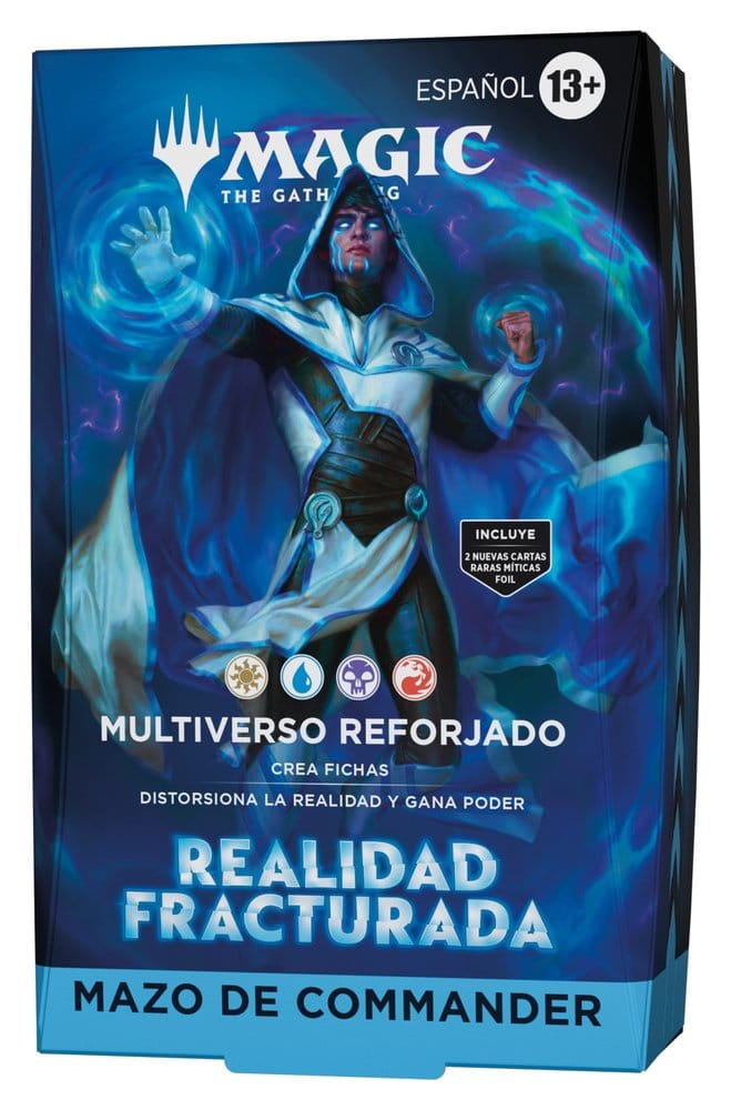 PRE ORDINE - Magic the Gathering Realidad fracturada Commander Deck Multiverse Reforged Assortment (4) spanish