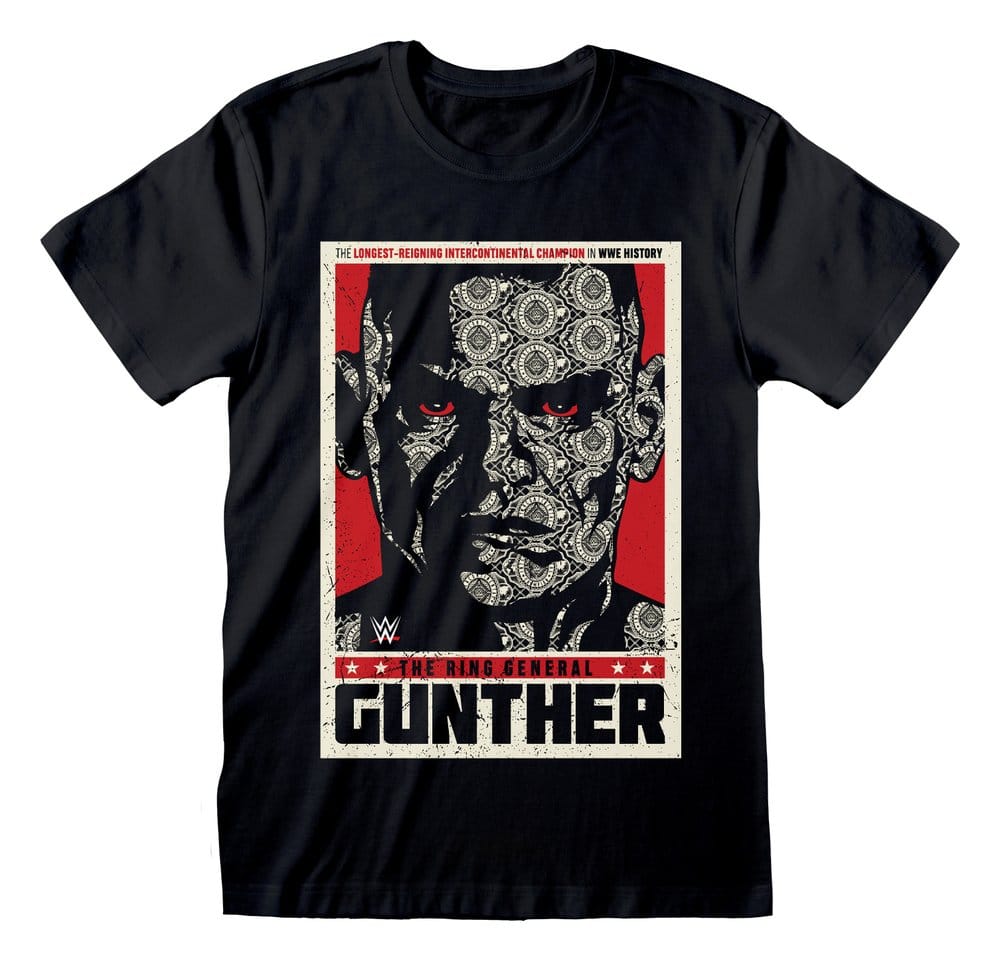 WWE T-Shirt Gunther Black Size S
