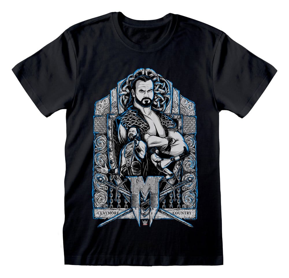 PRE ORDINE - WWE T-Shirt Drew Black Size XL