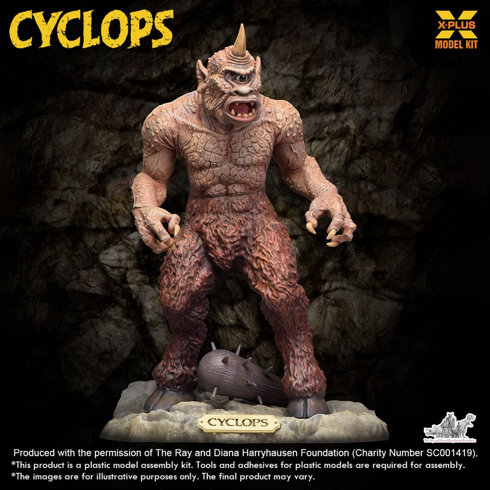PRE ORDINE - Cyclops figure Plastic Model Kit 1/72 Renewal Package 23 cm