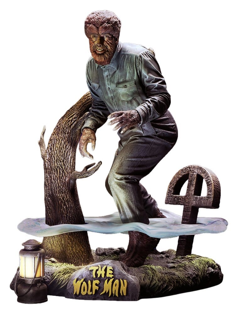 PRE ORDINE - The Wolf Man Plastic Model Kit 1/8 Lon Chaney Jr. as Wolf Man 22 cm (Reproduction)
