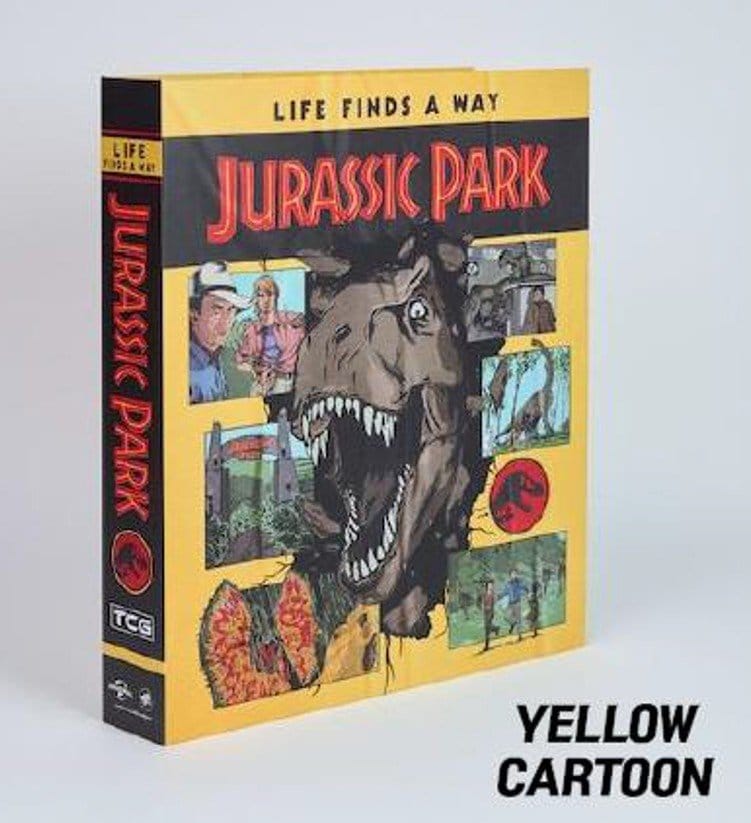 PRE ORDINE - Jurassic Park TCG Card Binder Yellow Cartoon 31 cm