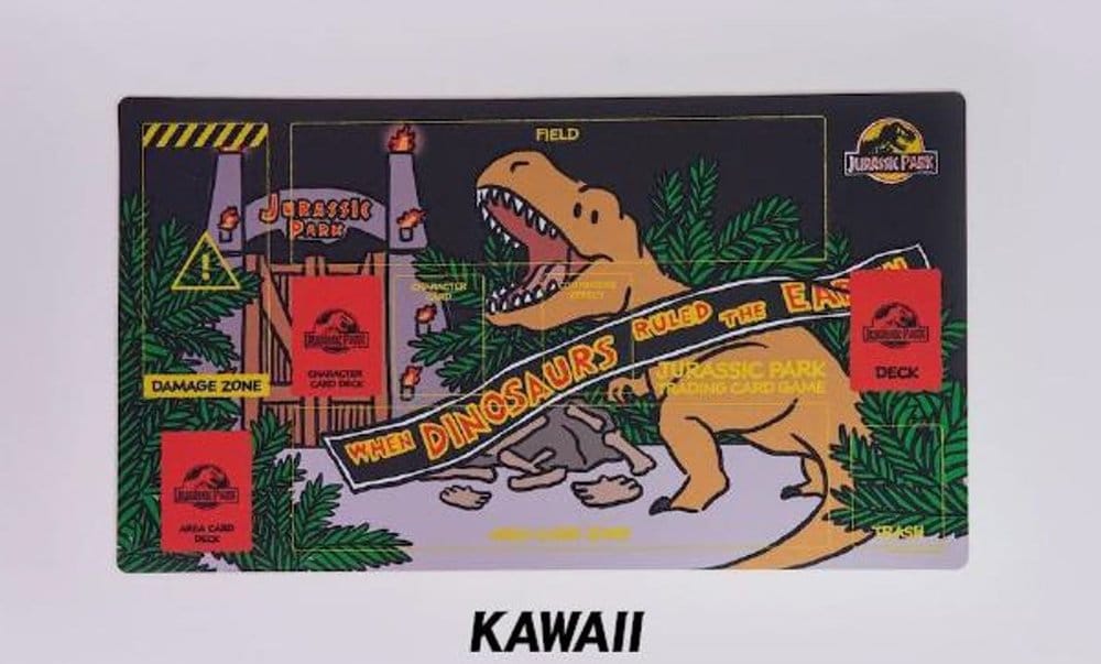 PRE ORDINE - Jurassic Park TCG Playmat Kawaii T-Rex 60 cm