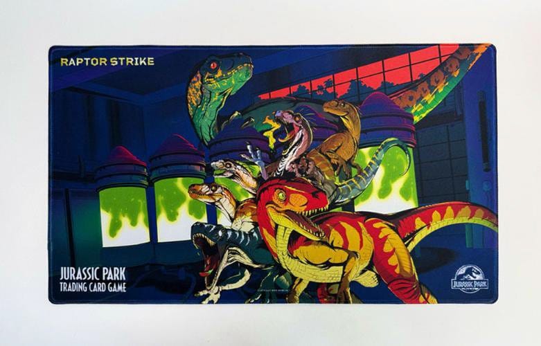PRE ORDINE - Jurassic Park TCG Playmat Raptor Strike 60 cm
