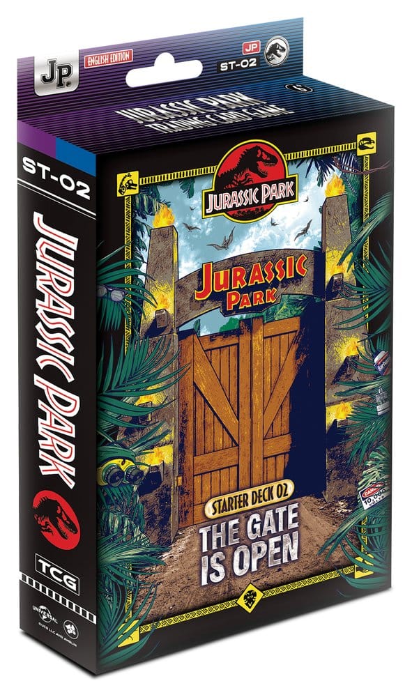 PRE ORDINE - Jurassic Park TCG Starter Deck 02 The Gate Is Open Display (6) *English Version*