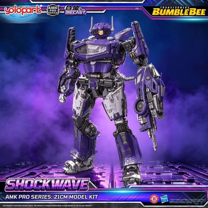 Transformers: Bumblebee the Movie AMK PRO Series Plastic Model Kit Shockwave 21 cm