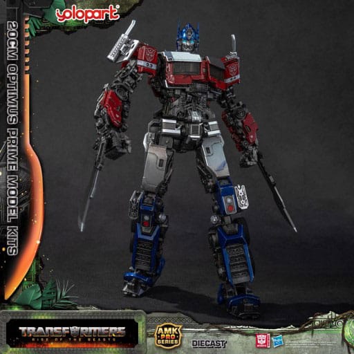 PRE ORDINE - Transformers: Rise of the Beasts AMK Pro Series Plastic Model Kit Optimus Prime (Oversea Version) 20 cm