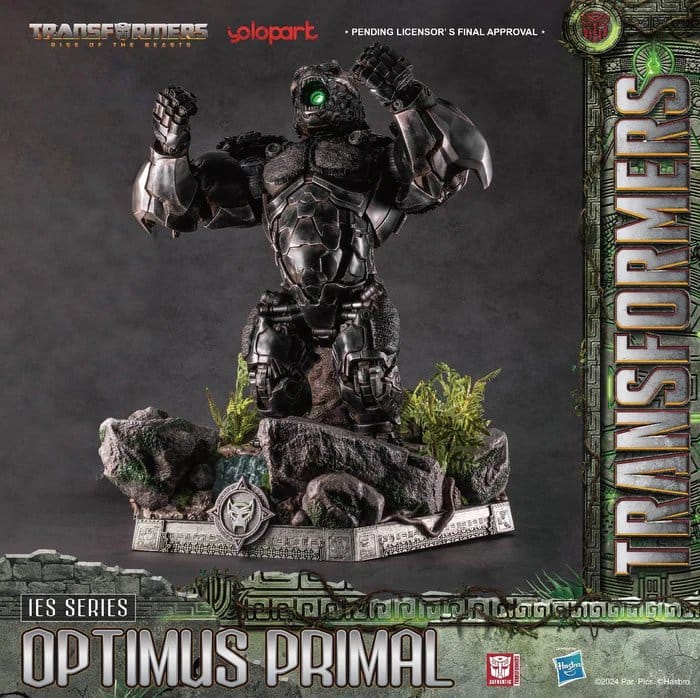 PRE ORDINE - Transformers: Rise of the Beasts IES Series Action Figure Optimus Primal Deluxe Ver. 62 cm