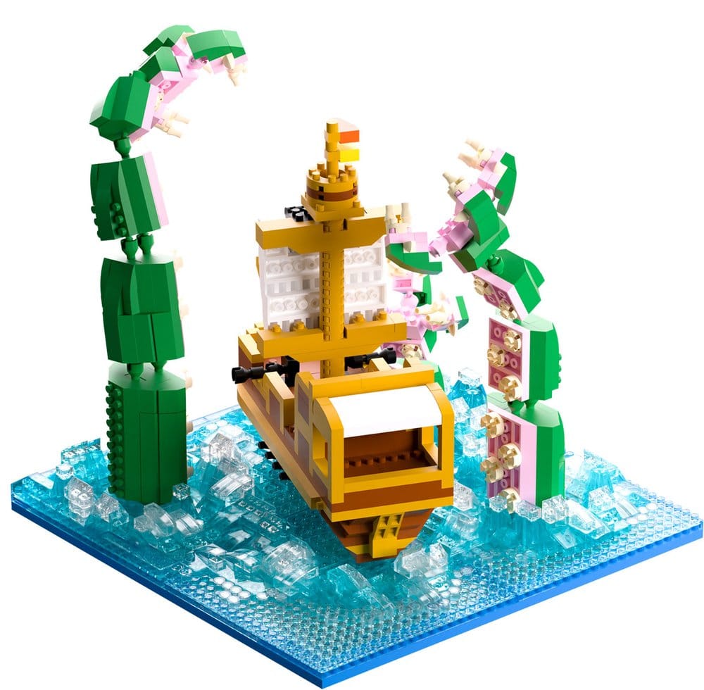 PRE ORDINE - Sea of Thieves brickset Kraken 18 cm